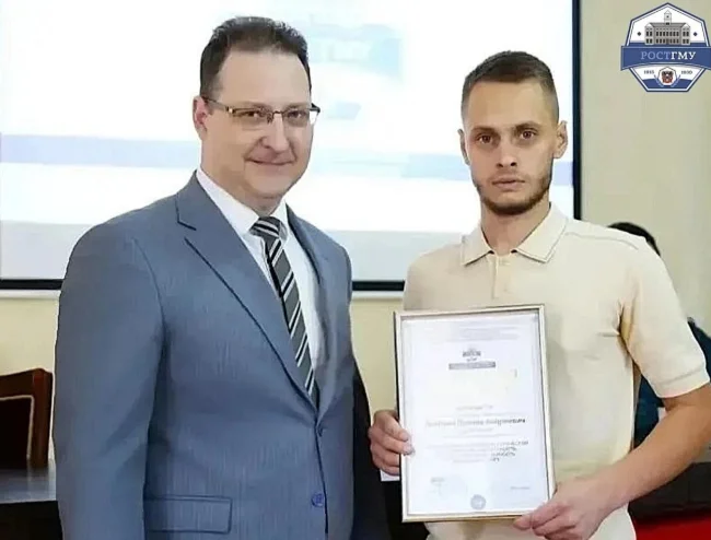 Студента Липовича в Ростове наградили медалью Береста за спасение девочки в атаке БПЛА