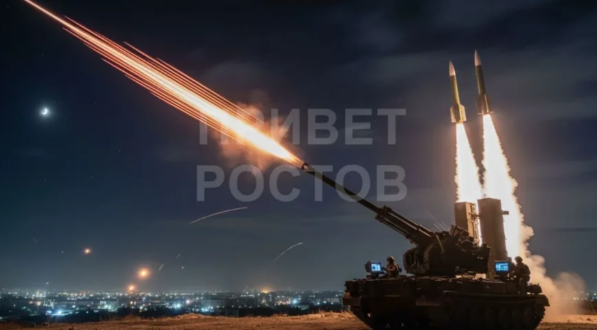 Военные разнесли БПЛА в четырёх районах Ростовской области в ночь на 23 октября