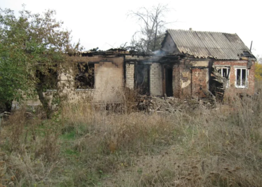 В Ростовской области 69-летний мужчина погиб при пожаре в частном доме
