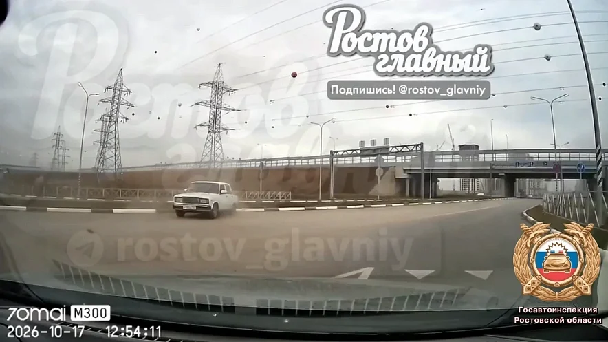 В Ростове 18-летнего водителя «семёрки» наказали за опасный манёвр на встречной полосе